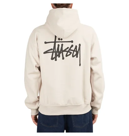 Stüssy Basic Hoodie (Beige)