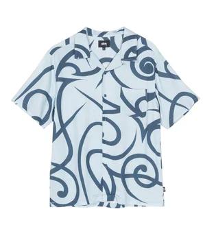 Stüssy Tribal Pattern Shirt (Blau)