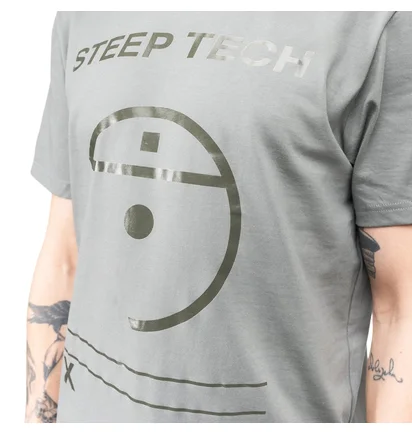 The North Face Steep Tech Light T-Shirt (Grau / Grün)
