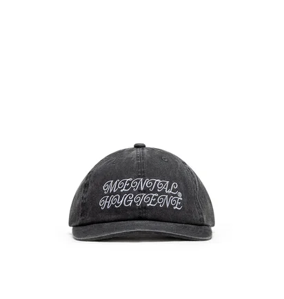 Obey Pigment Mental 6 Panel Strapback (Schwarz)