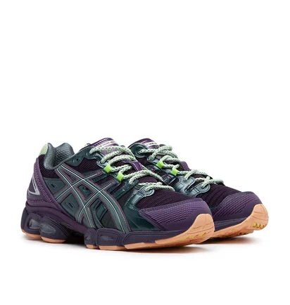 Asics x Braindead Gel-Nimbus 9 (Lila / Grün)
