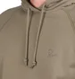 by Parra Script Logo Hooded Sweatshirt (Oliv)