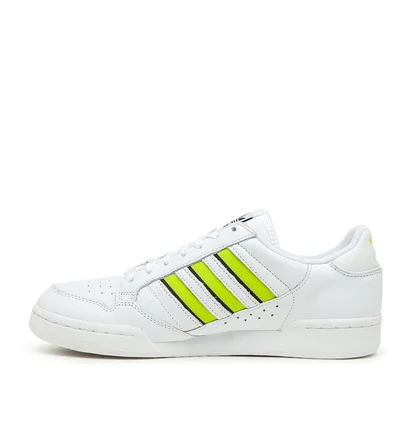adidas Continental 80 Stripes (Weiß / Gelb)