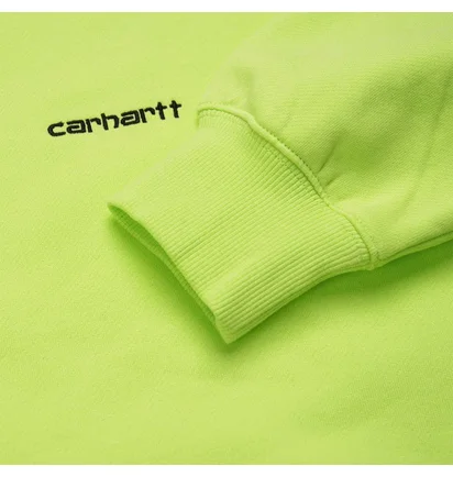 Carhartt WIP W Script Embroidery Sweatshirt (Grün)