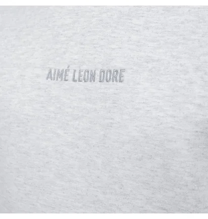 Aimé Leon Dore Logo Hoodie (Hellgrau)