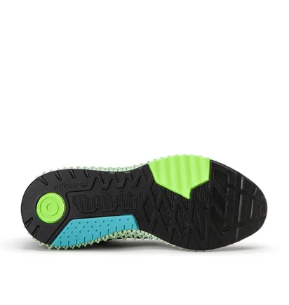 adidas ZX 4000 4D 'I Want I Can' (Grau / Rot / Blau)
