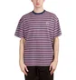 Brain Dead 94 Striped T-Shirt (Rose / Multi)