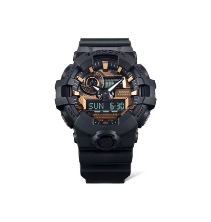 Casio G-Shock GA-700RC-1AER (Schwarz / Bronze)