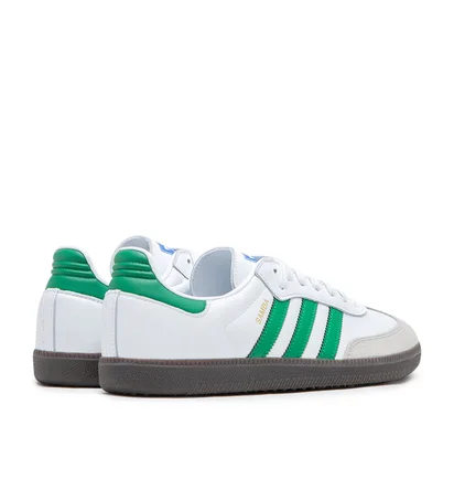 adidas Samba OG (Weiß / Grün / Grau)
