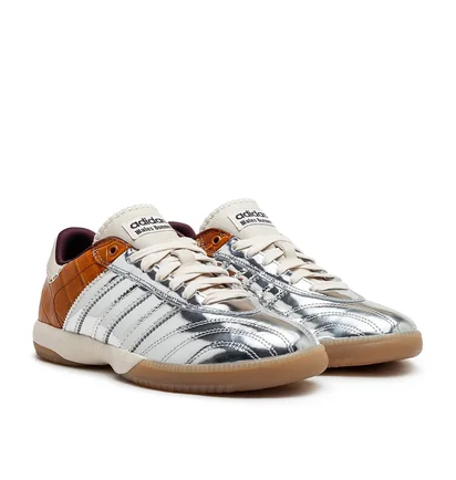 adidas x Wales Bonner Samba (Silber / Braun)