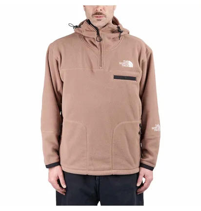 The North Face NSE Fleece Anorak Jacke (Braun)