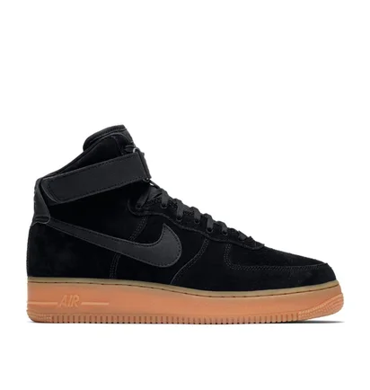 Nike Air Force 1 High '07 LV8 Suede (Schwarz)