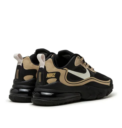 Nike Air Max 270 React (Schwarz / Braun)
