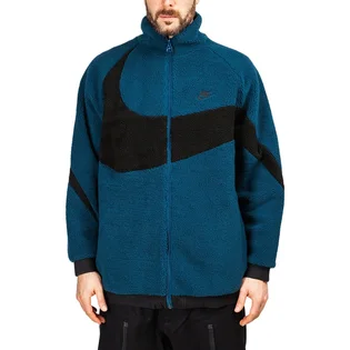 Nike NSW Reversible Swoosh Fullzip (Blau / Schwarz)