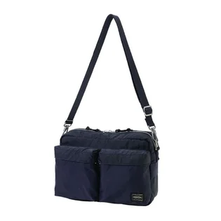 Porter by Yoshida Force Series Shoulder Bag (Navy)