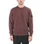 Stone Island Fleece Sweat Shirt (Burgundy)