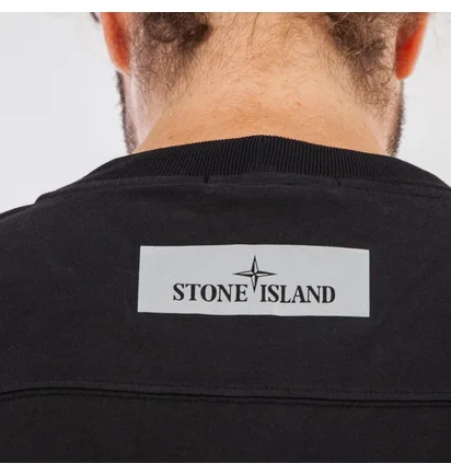 Stone Island Reflective Longsleeve (Schwarz)
