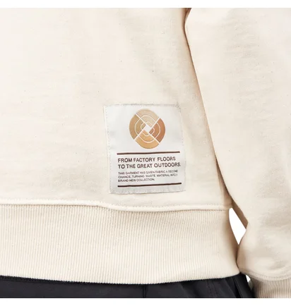 The North Face Recycled Scrap Graphic Crewneck Sweater (Ungefärbt)