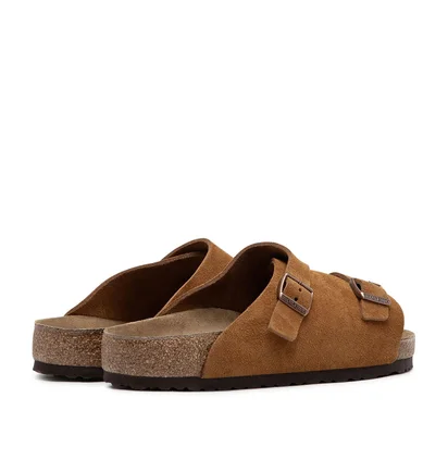 Birkenstock Zürich Wildleder (Braun)