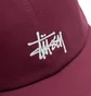 Stüssy Basic Stock Low Pro Cap (Burgund)
