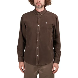 Carhartt WIP Longsleeve Madison Cord Shirt (Braun)
