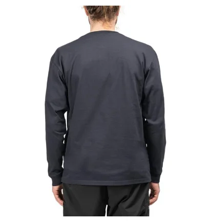 Carhartt WIP L/S Chase T-Shirt (Navy / Gold)