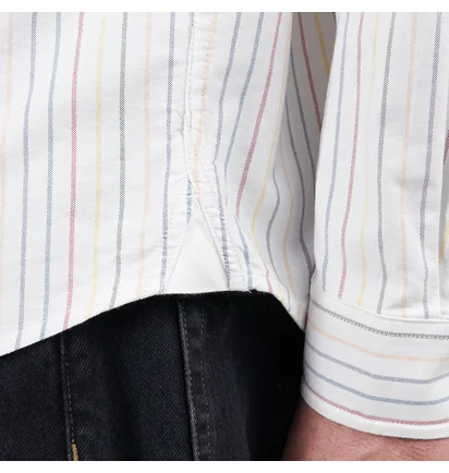 Carhartt WIP L/S Dabney Shirt (Weiß / Multi)