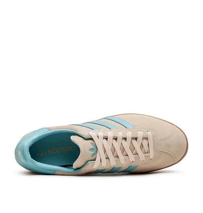 adidas Gazelle 85 (Beige / Hellblau)