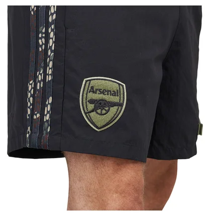 adidas x AFC x Maharishi Track Shorts (Schwarz / Camo)