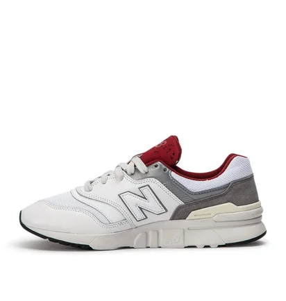 New Balance CM997 HGA (Weiß / Rot)
