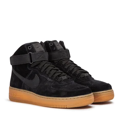 Nike Air Force 1 High '07 LV8 Suede (Schwarz)