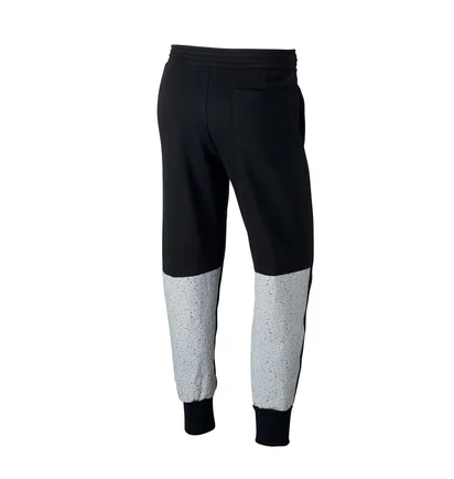 Nike Air Jordan Flight Fleece Cement Pants (Schwarz / Grau)