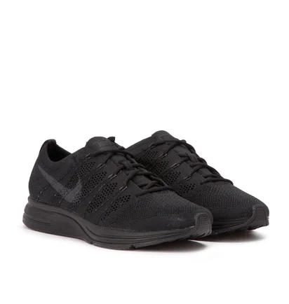Nike Flyknit Trainer 'Triple Black' (Schwarz)