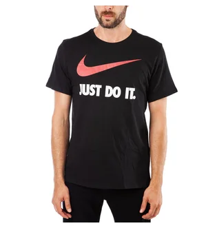 Nike ''Just Do It'' Swoosh T-Shirt (Schwarz)