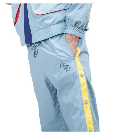 Aimé Leon Dore Color Blocked Nylon Windbreaker (Blau)