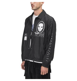 P.A.M. Waveform Mask Coach Jacket (Schwarz)