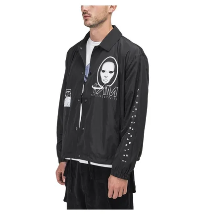 P.A.M. Waveform Mask Coach Jacket (Schwarz)