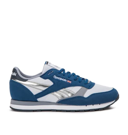 Reebok Classic Leather (Blau / Silber)