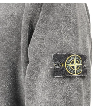 Stone Island Dust Colour Treatment Pullover (Dunkelgrau)