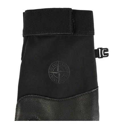 Stone Island Soft Shell-R Gloves (Schwarz)
