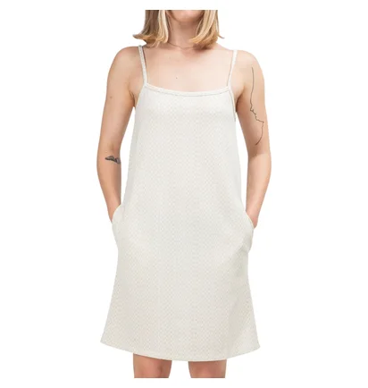 Stüssy WMNS Tonal Jacquard Dress (Weiß)