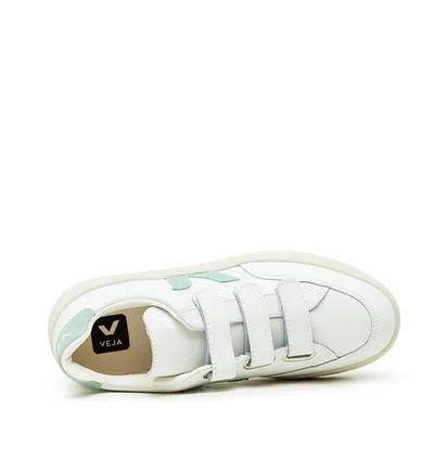 Veja WMNS V-Lock Leather (Weiß / Mint)