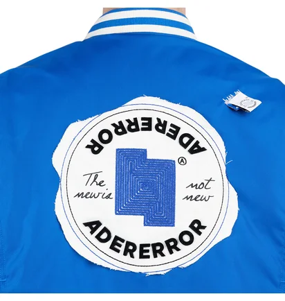 Converse x ADER ERROR Shapes Varsity Jacket (Blau / Creme)