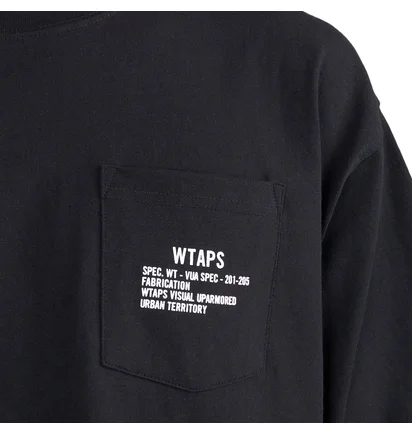 Vans Vault x WTAPS Pocket T-Shirt (Schwarz)