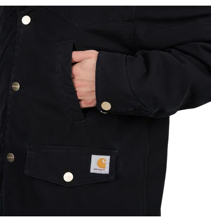 Carhartt WIP Newman Coat (Schwarz)