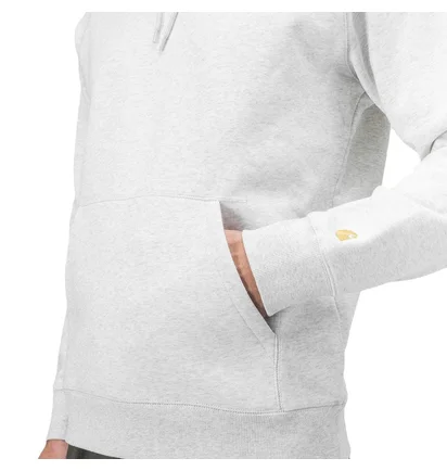 Carhartt WIP Hooded Chase Sweatshirt (Hellgrau)