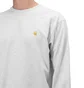 Carhartt WIP L/S Chase Longsleeve (Hellgrau)