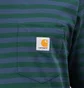 Carhartt WIP Parker Pocket Longsleeve (Grün / Blau)
