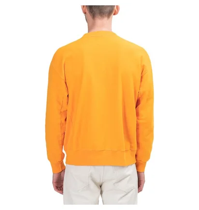 Aries Classic Temple Crewneck (Orange)