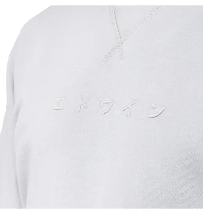 Edwin Katakana Crewneck (Grau)